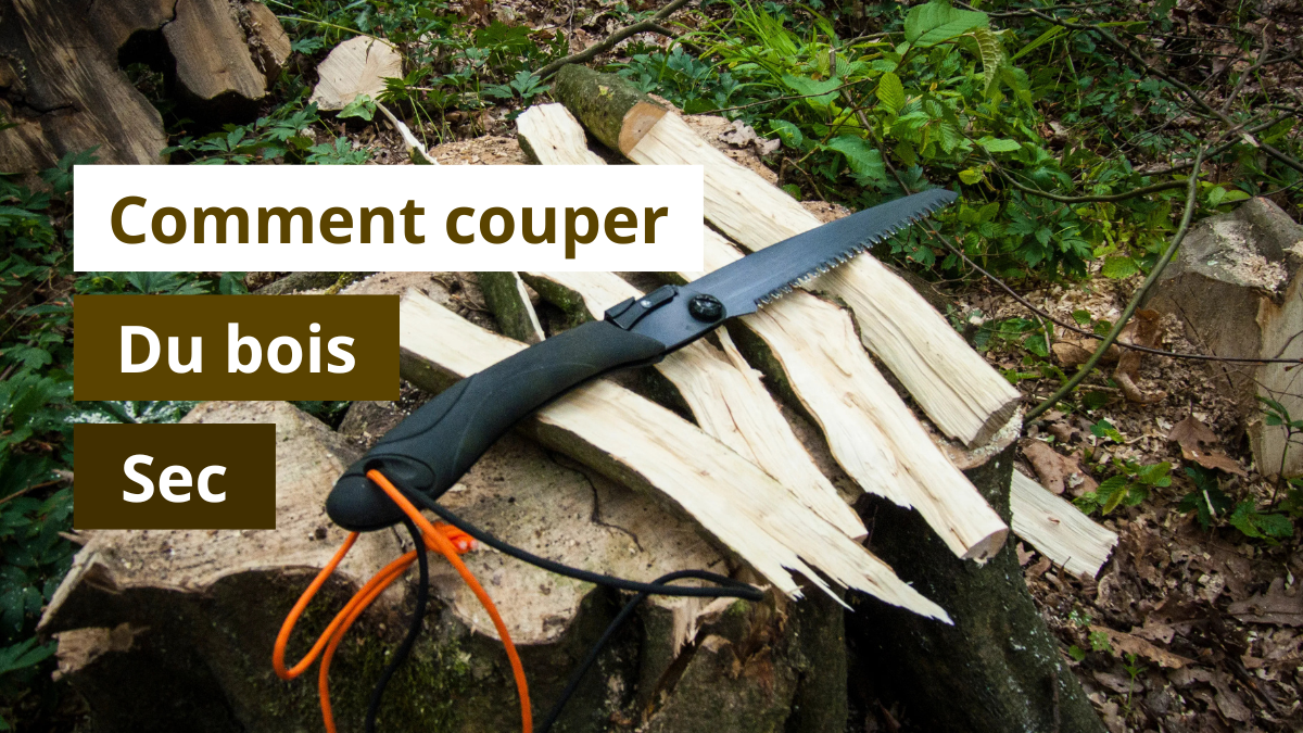 Comment couper du bois sec