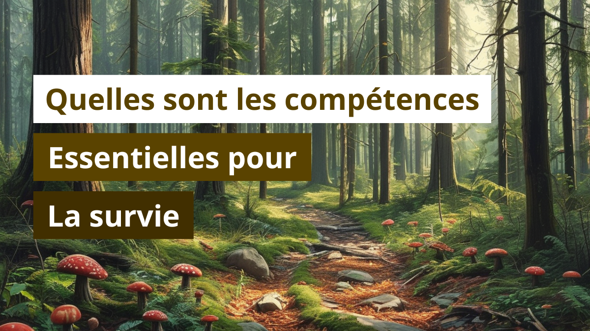 Quelles sont les compétences essentielles pour la survie