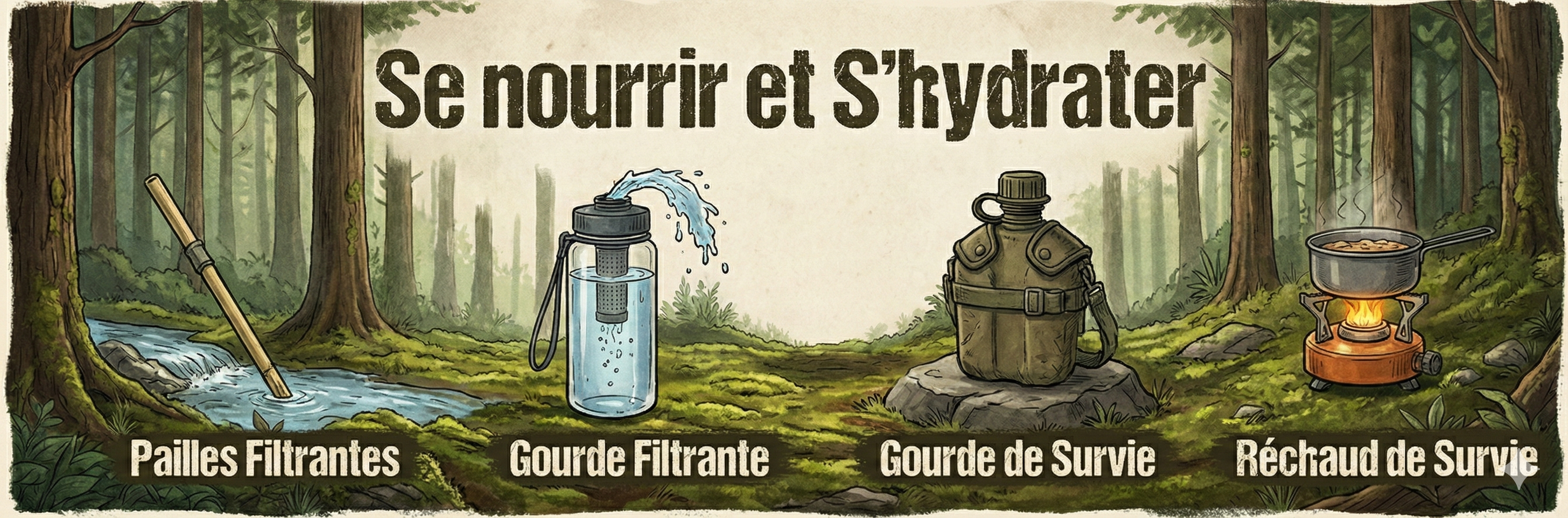 Se nourrir et S'hydrater