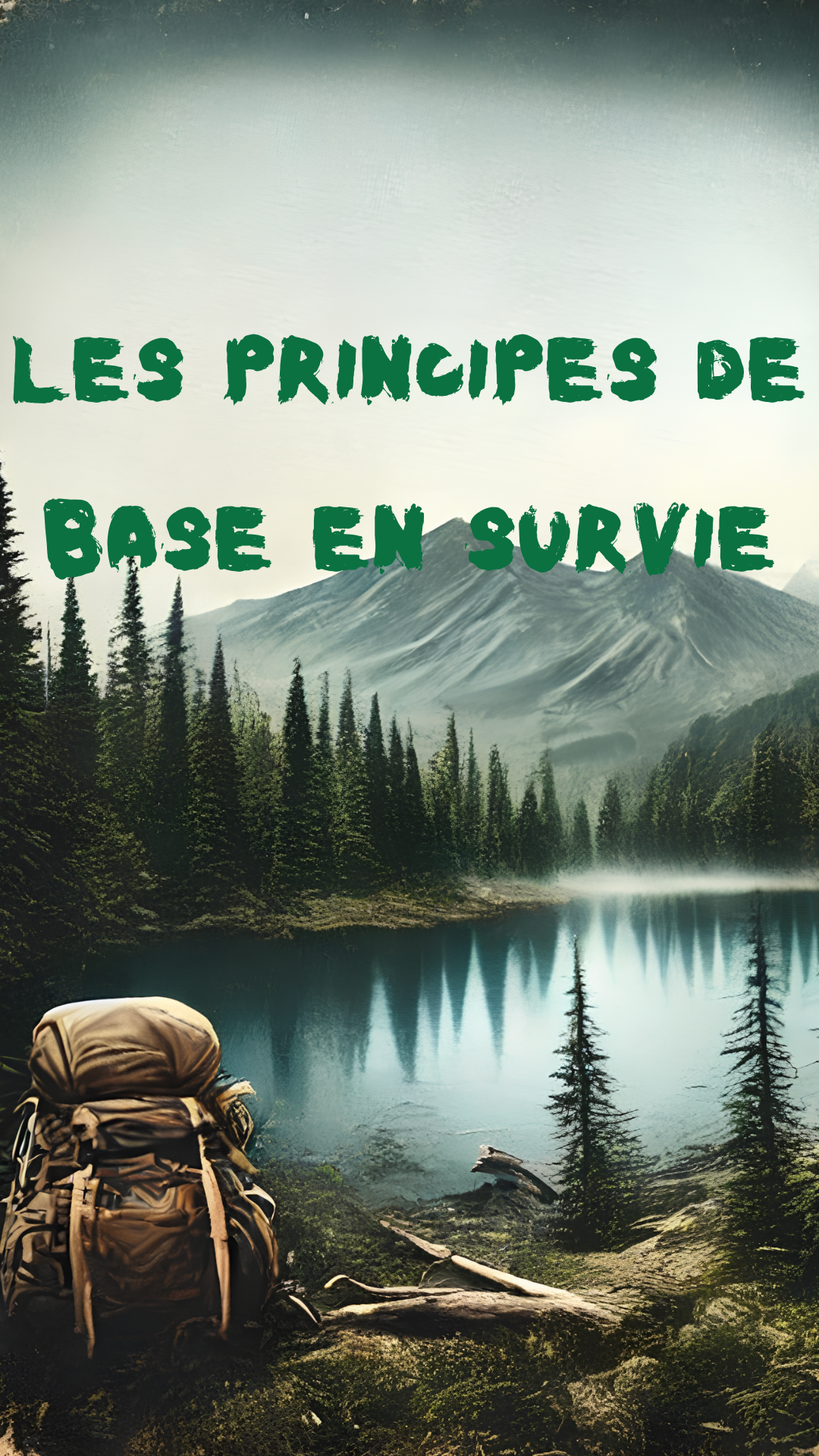 Les Principes de Base en survie