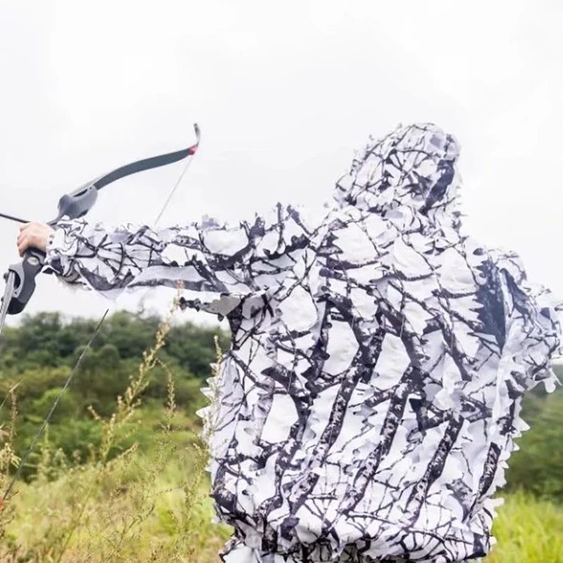 tenue de chasse hiver camouflage naturel