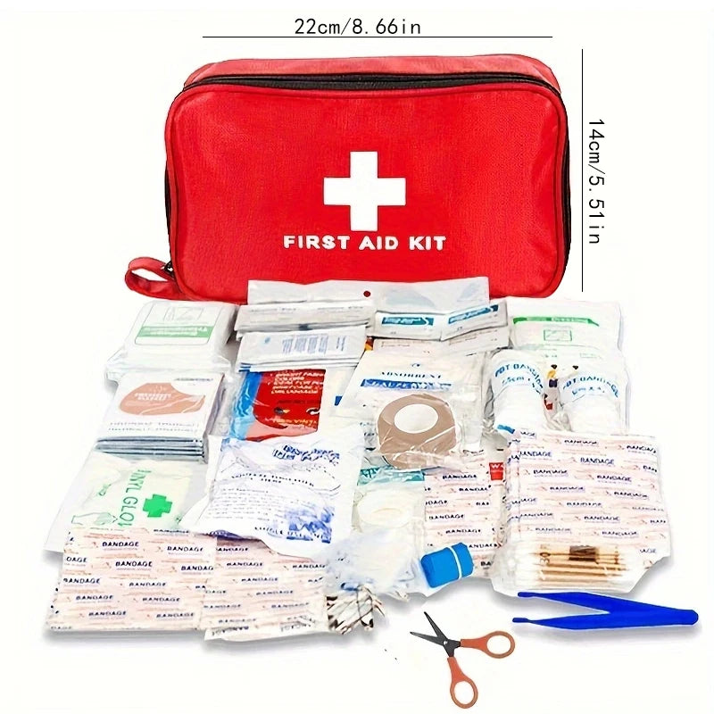 trousse de secours 198 pièces pour le voyage