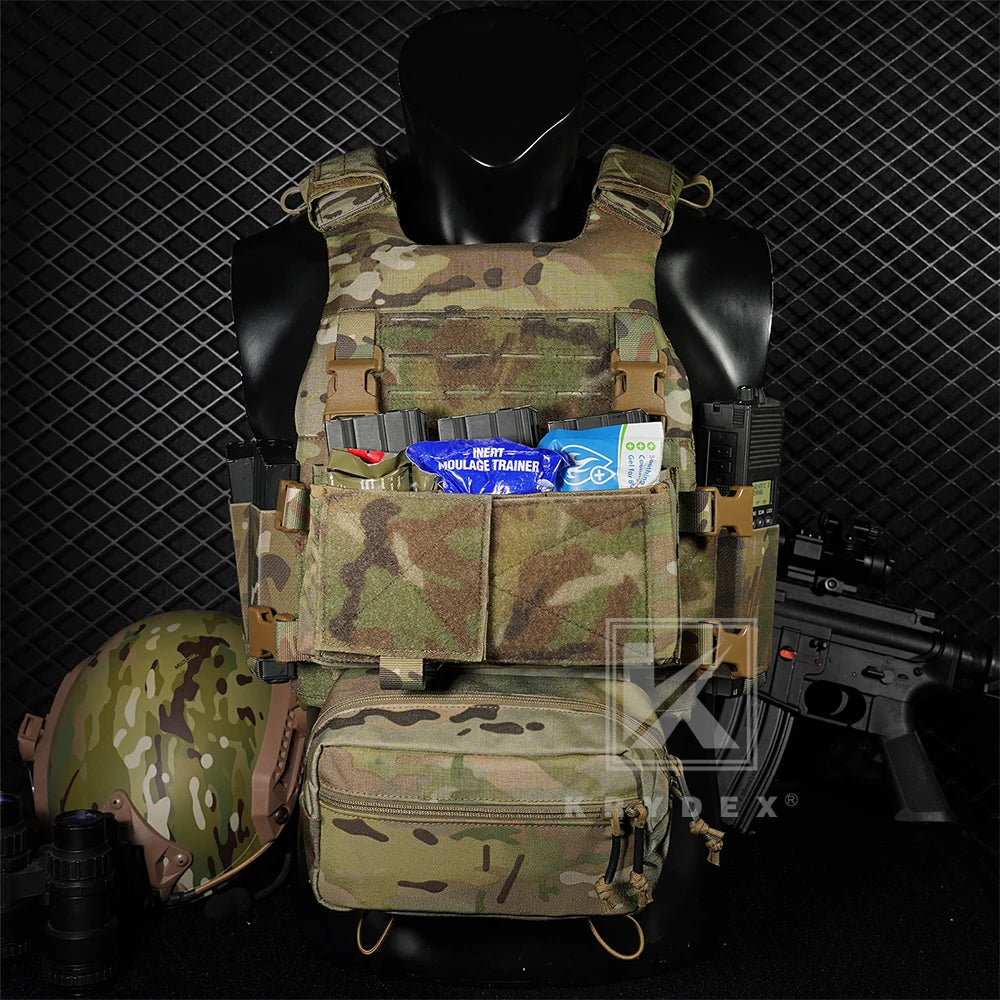 gilet tactique ajustable avec poches pour outdoor