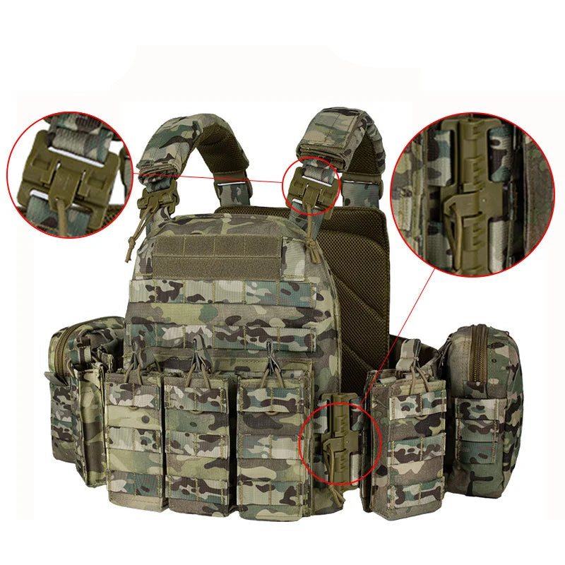 Gilet d'entraînement démontable et extensible en nylon respirant et résistant à l'usure