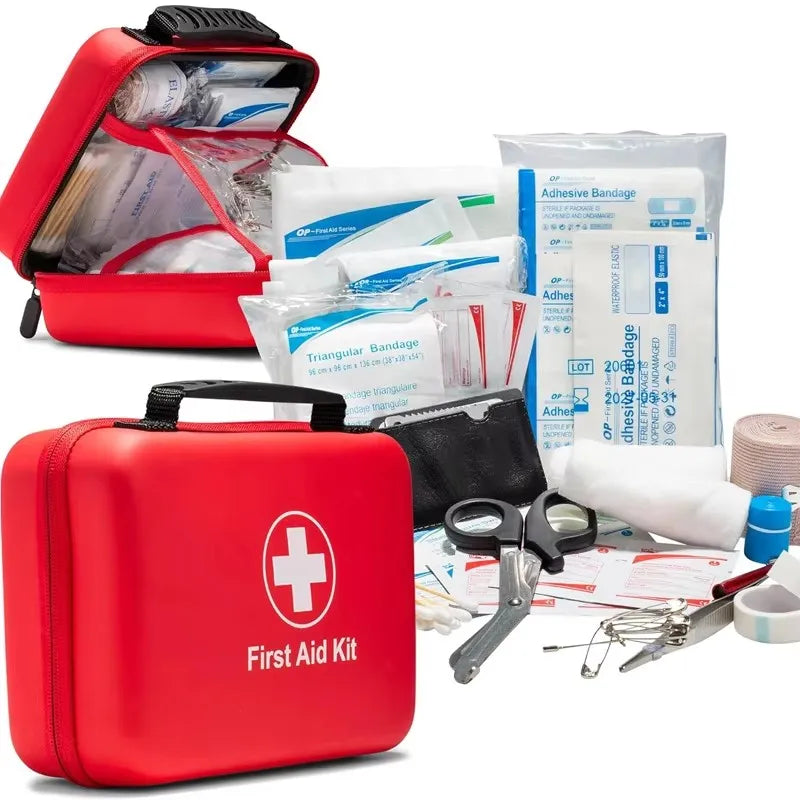 Trousse de premiers secours portable pour activités de plein air et voyages en voiture