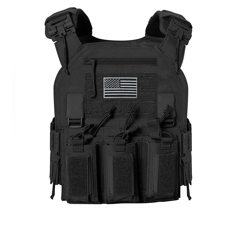 gilet tactique avec système de libération rapide