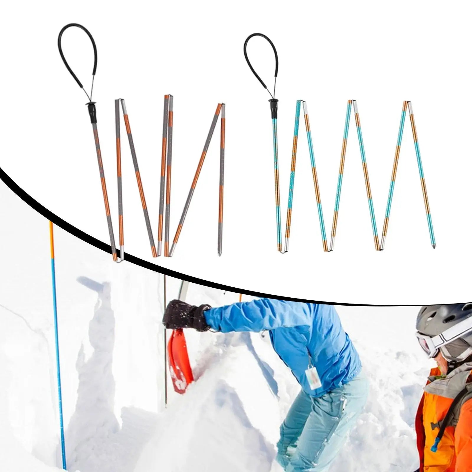 dispositif de recherche et sauvetage en montagne 270 cm