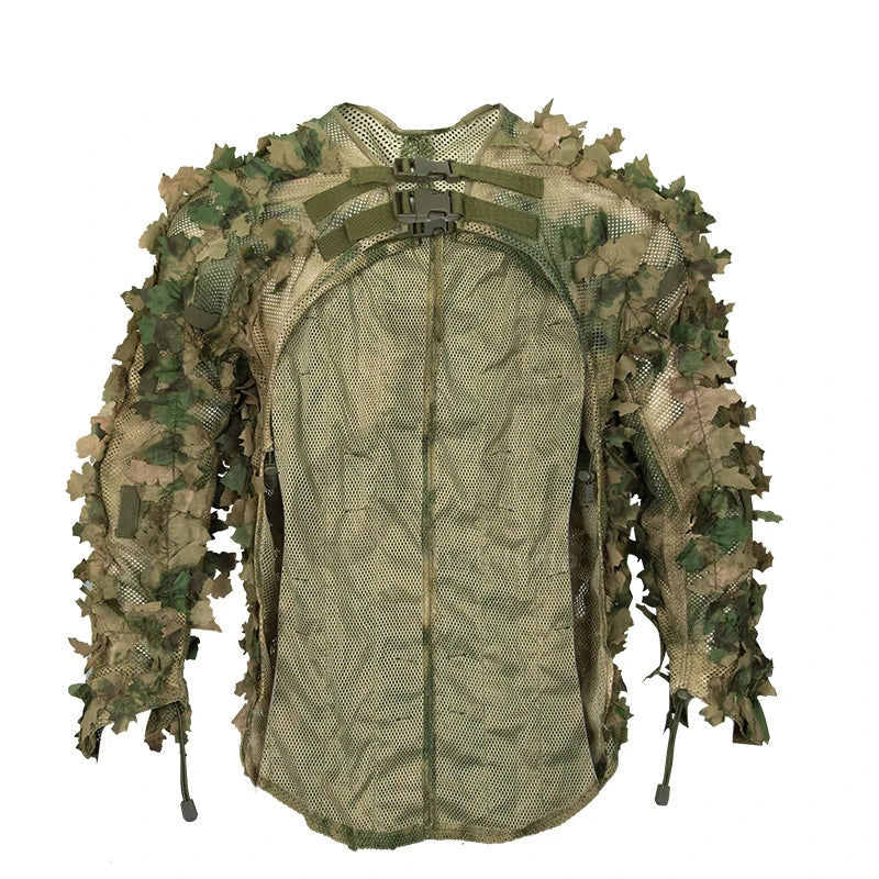 Vêtements de chasse camouflés en mesh respirant avec camouflage tactique
