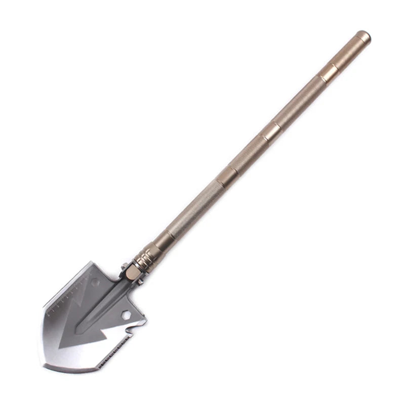 pelle pliable en acier inoxydable pour activités en extérieur