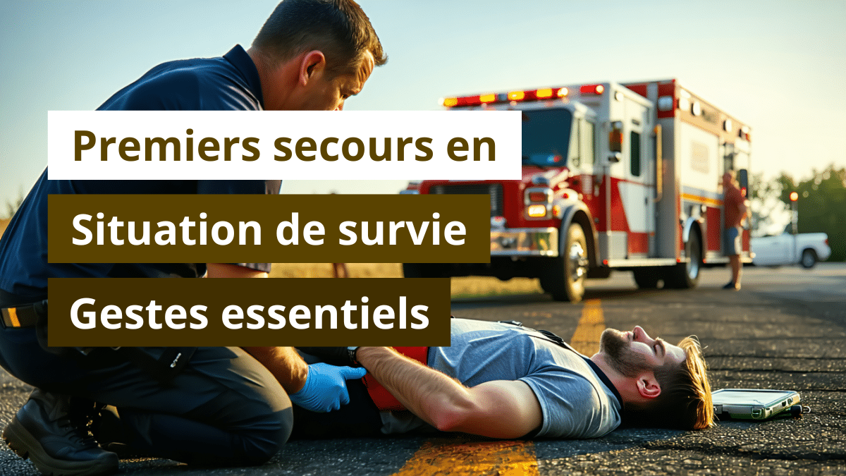 Premiers secours en situation de survie : gestes essentiels