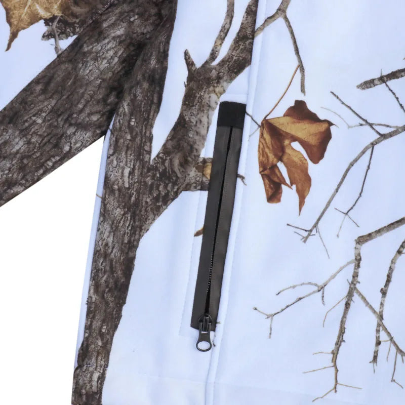 veste chaude et imperméable pour outdoor en hiver camouflage