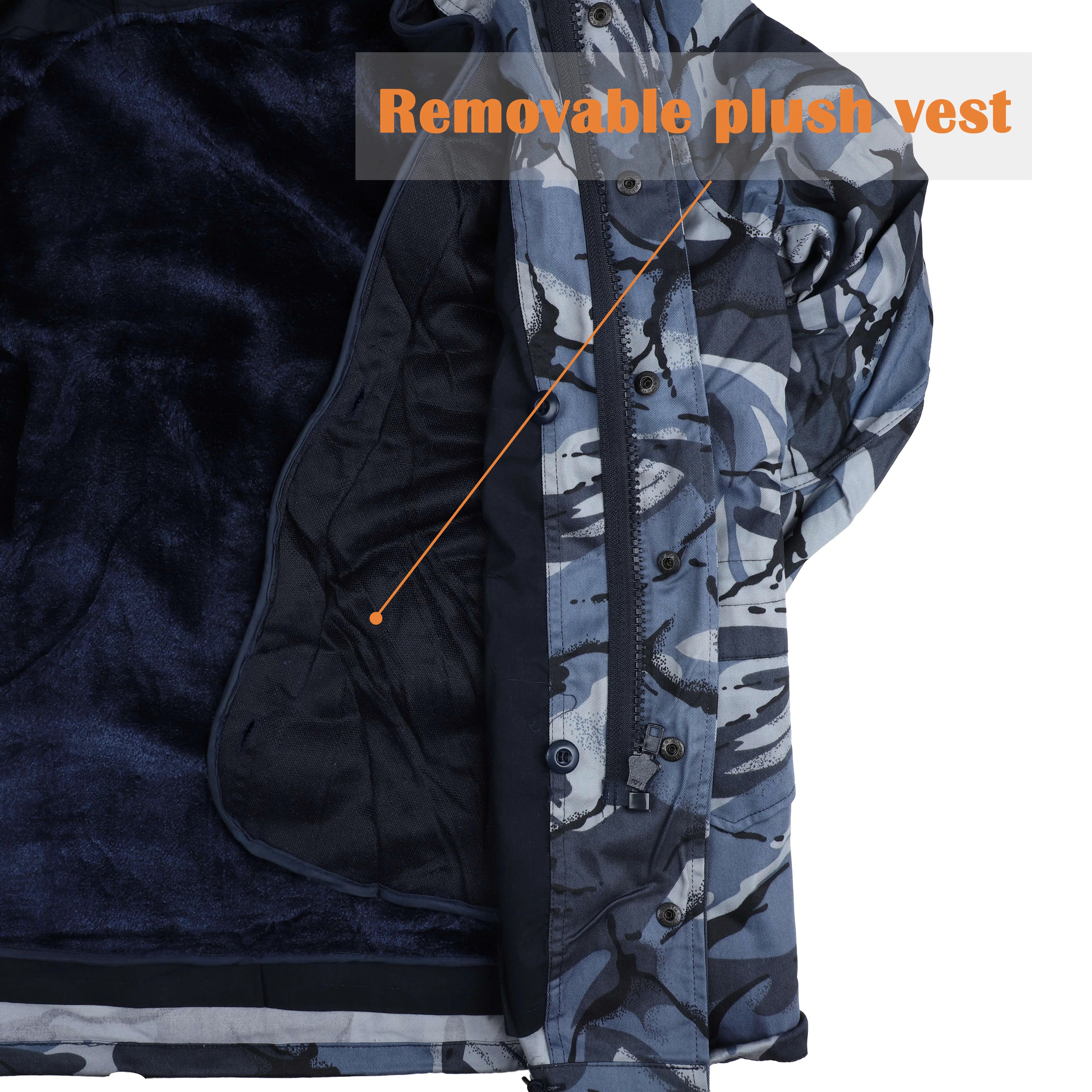 veste camouflage adaptée pour activités en plein air