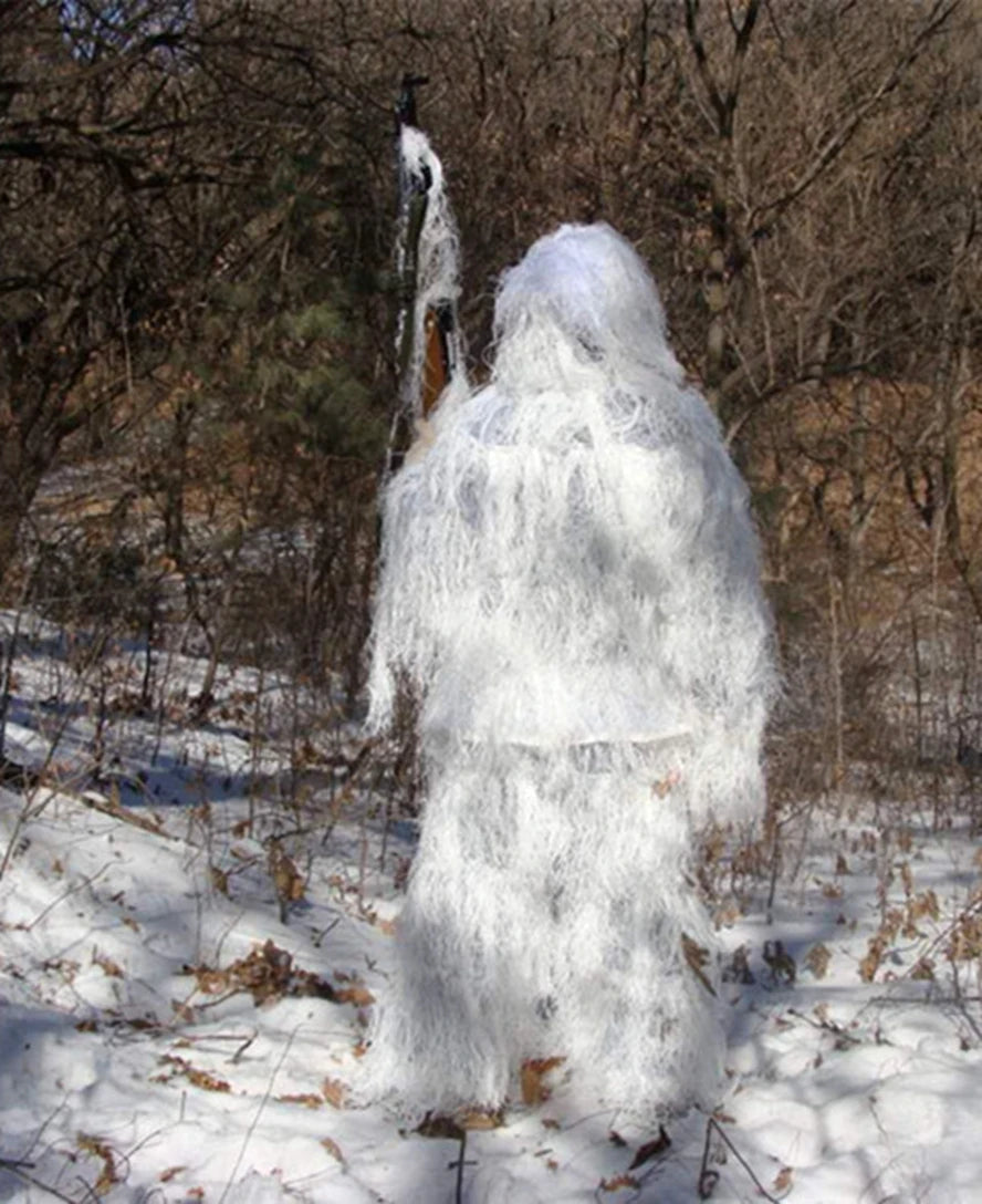vêtements outdoor camouflage neige