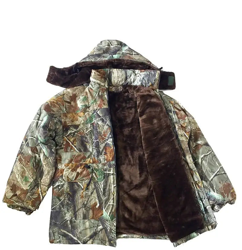 vêtement de chasse camouflage homme en matériau imperméable