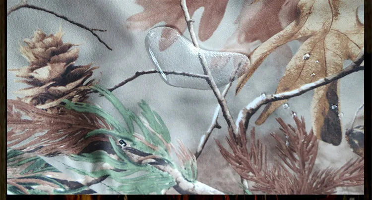 vêtement thermique camouflage pour homme en polaire