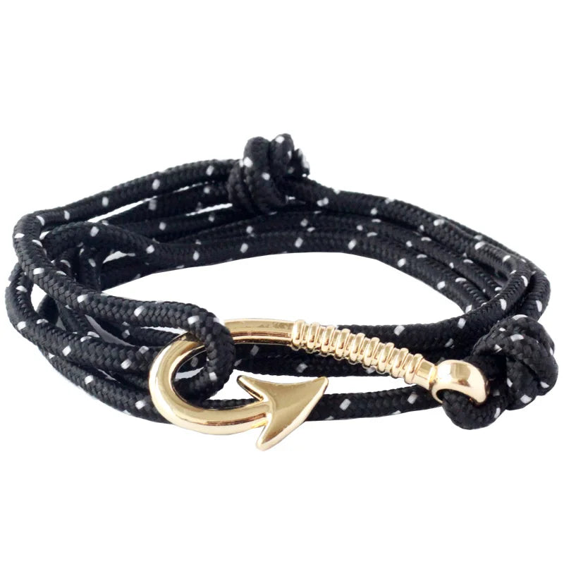 bracelet paracorde avec crochet stylisé