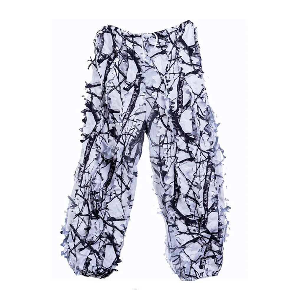 vêtements camouflage Ghillie pour chasse en hiver