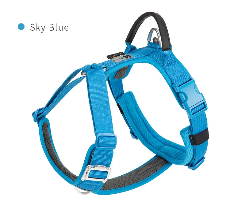 harnais pour chien réfléchissant sans traction pour promenades
