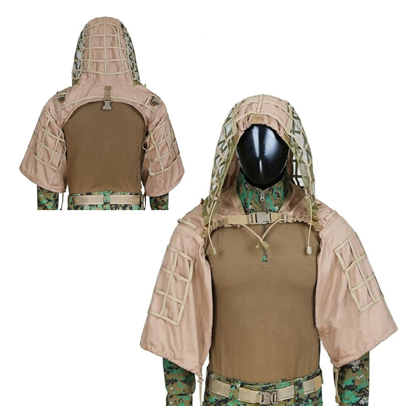 veste légère en matière camouflage pour airsoft