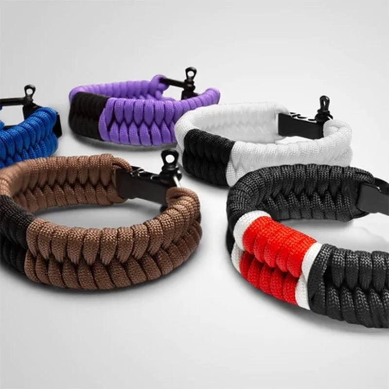 bracelet résistant en nylon pour survie en plein air