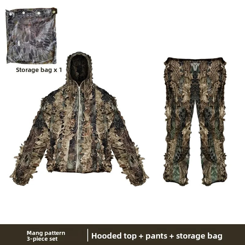 costume Ghillie adulte pour explorations nature