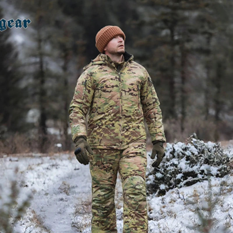 veste camouflage en polaire pour temps froid