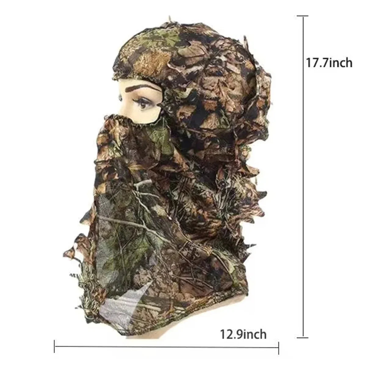 chapeau de camouflage 3D pour chasse