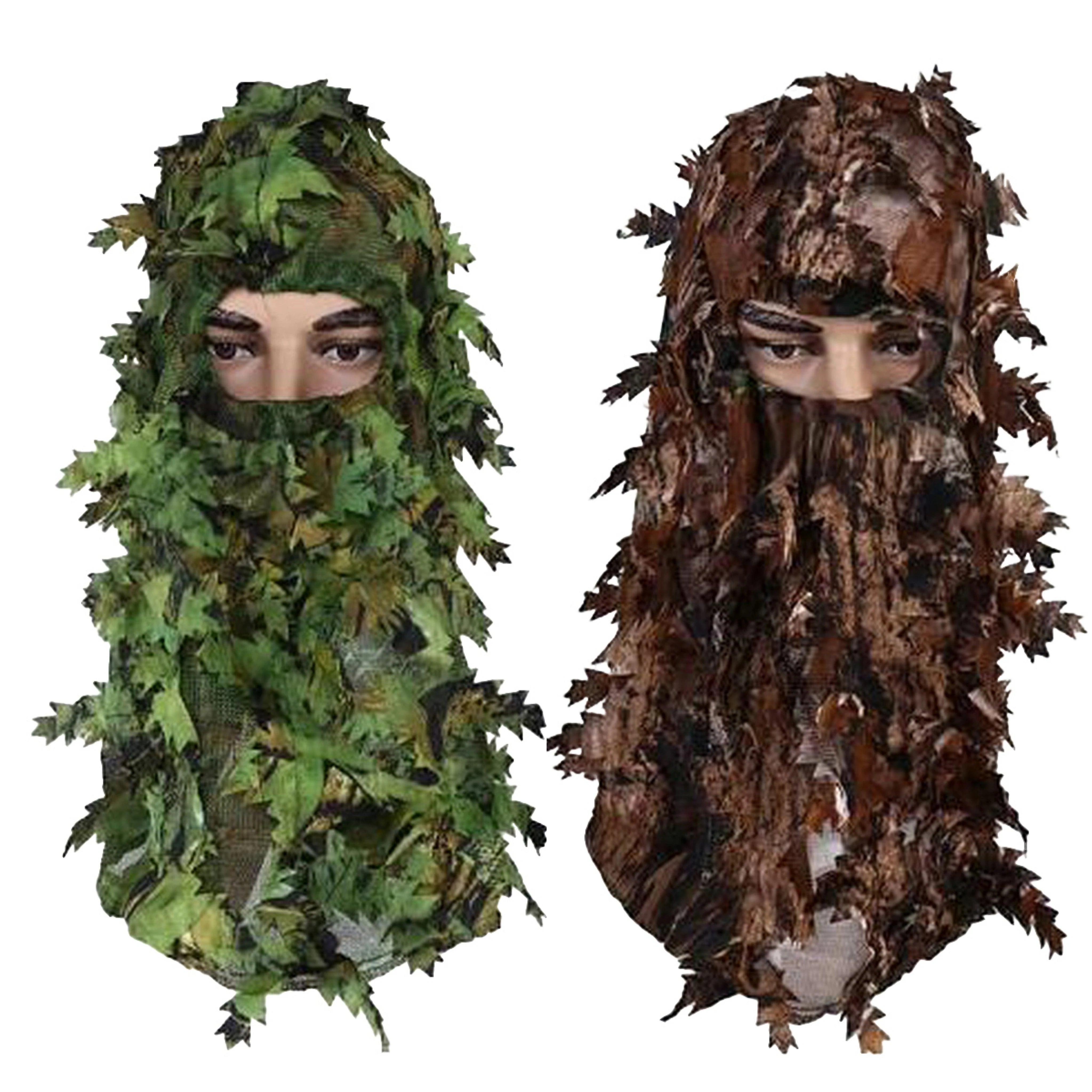 chapeau de chasse avec protection faciale