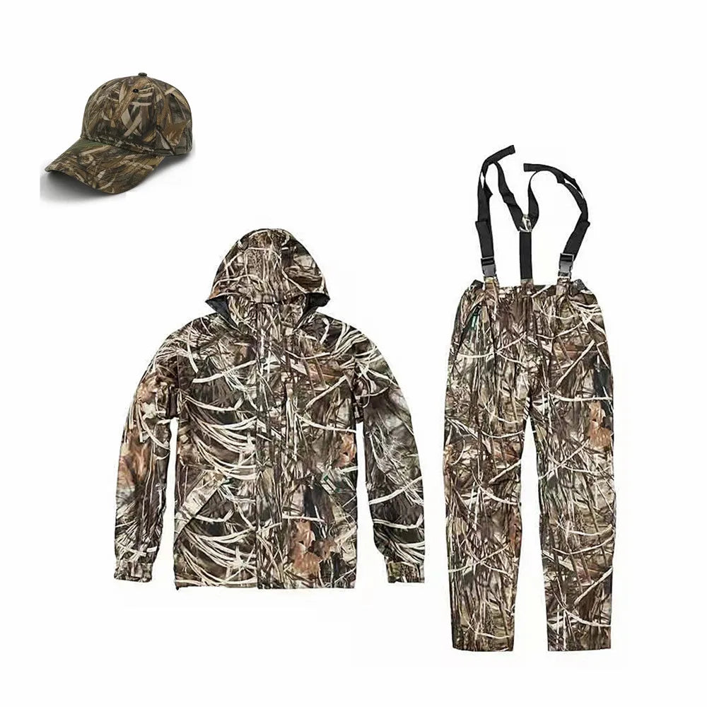 ensemble chasse en camouflage résistant à l'eau