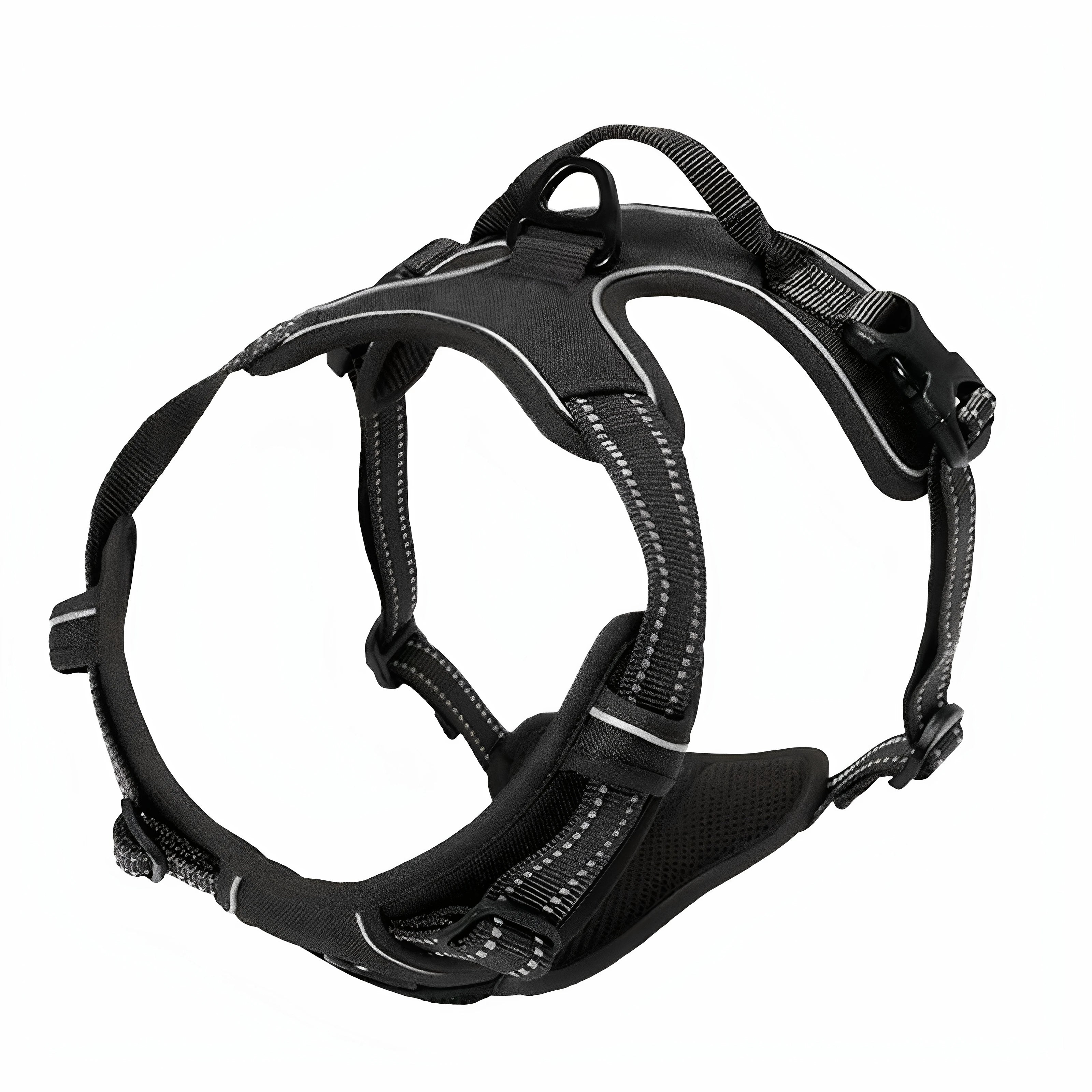 harnais pour chien avec collier respirant