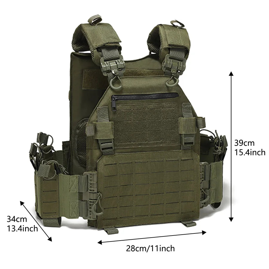 gilet robuste avec système de libération rapide
