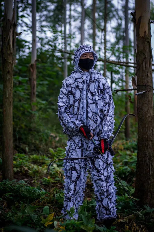 tenue de camouflage pour conditions arctiques