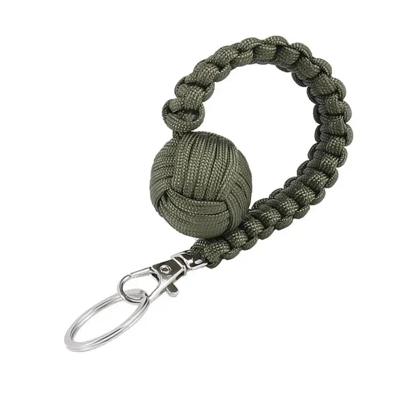 boule en acier pour porte-clés de défense personnelle