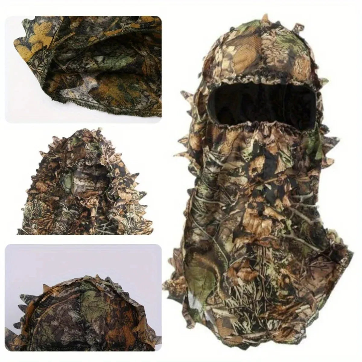 chapeau camouflage 3D pour la chasse