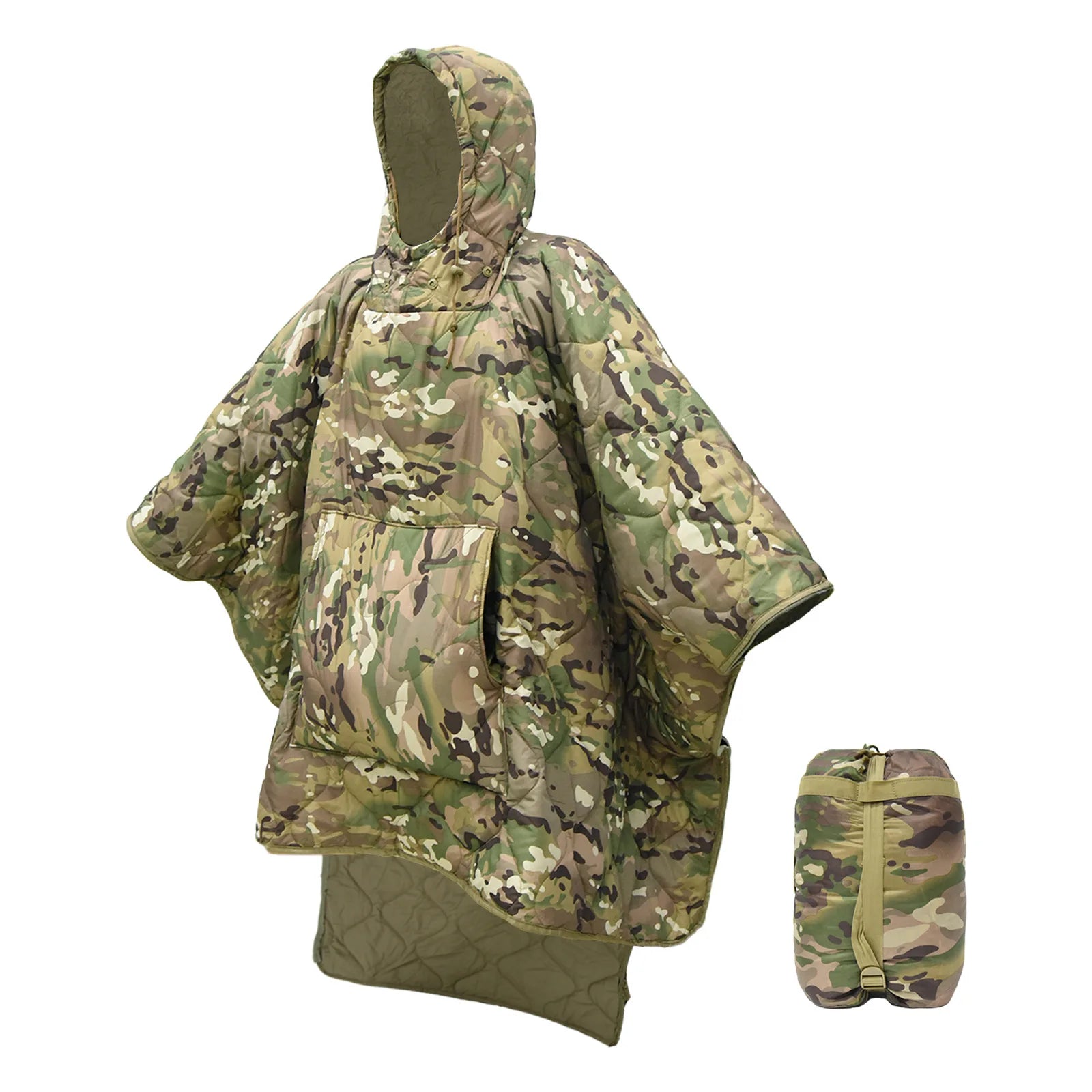 poncho léger en tissu imperméable pour conditions difficiles