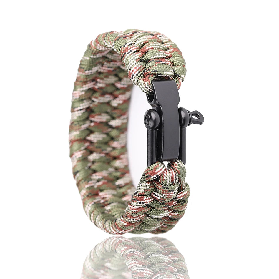 bracelet camouflage pour équipement de camping