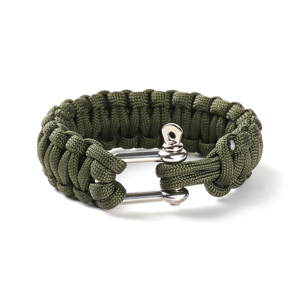 bracelet multifonction en paracorde pour randonnées