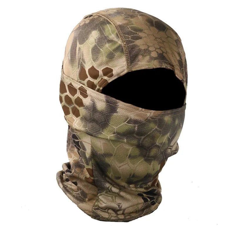 masque balaclava isolant en tissu camouflage