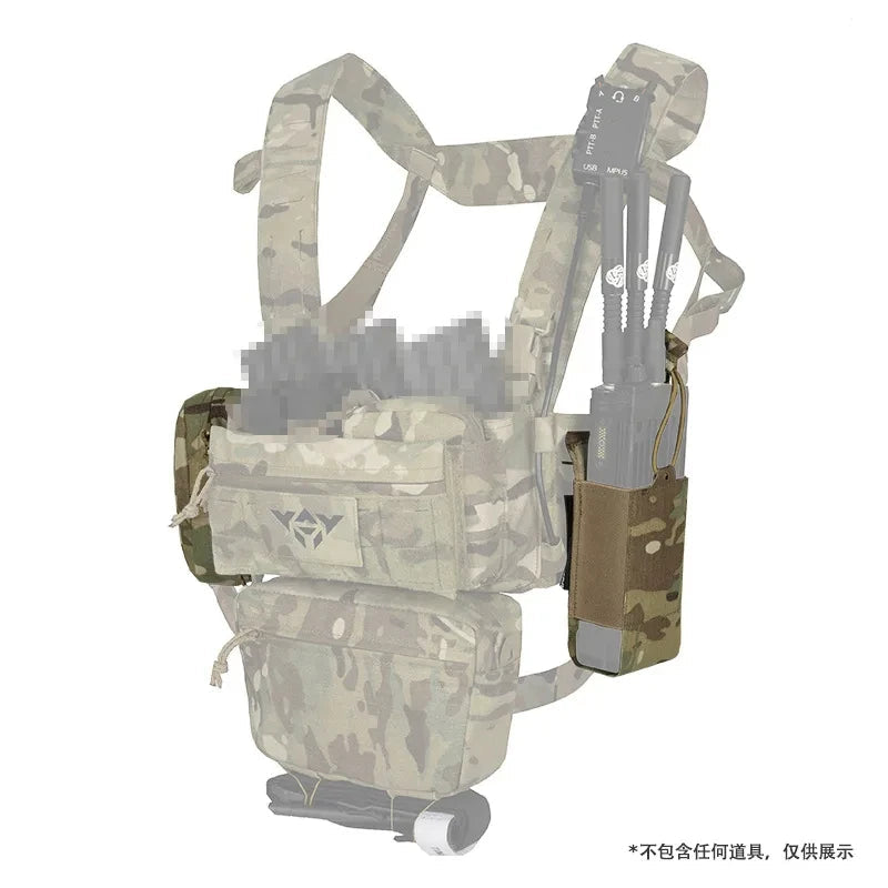 gilet de randonnée avec poches Molle pour accessoires