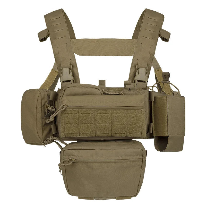 vêtement de chasse gilet tactique avec système MOLLE