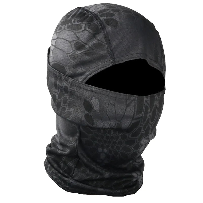 protection faciale intégrale balaclava camouflé