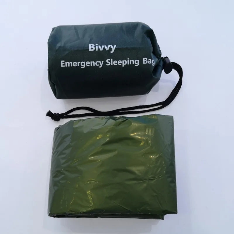 accessoire de randonnée couverture thermique camouflage
