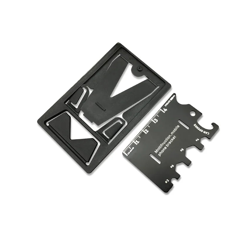 instrument de camping multifonction en acier robuste