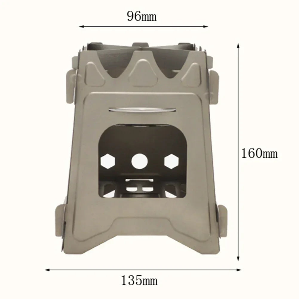 Réchaud de survie pliable