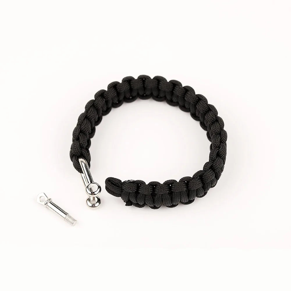 bracelet de survie avec boucle en alliage résistante