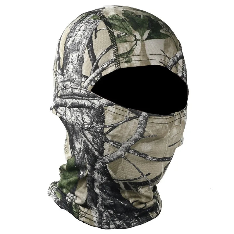 masque camouflage 3D pour randonnée par temps froid