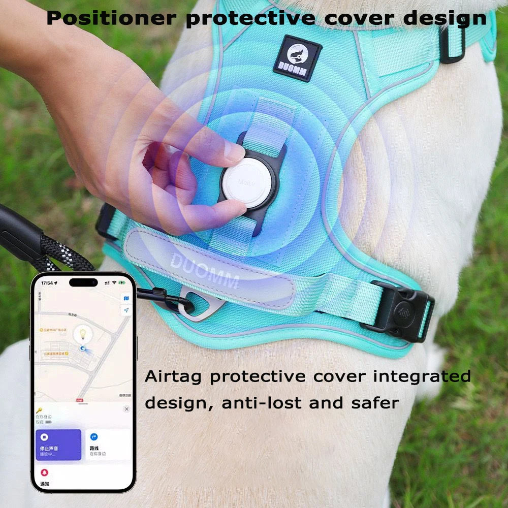 harnais pour chien avec porte Airtag