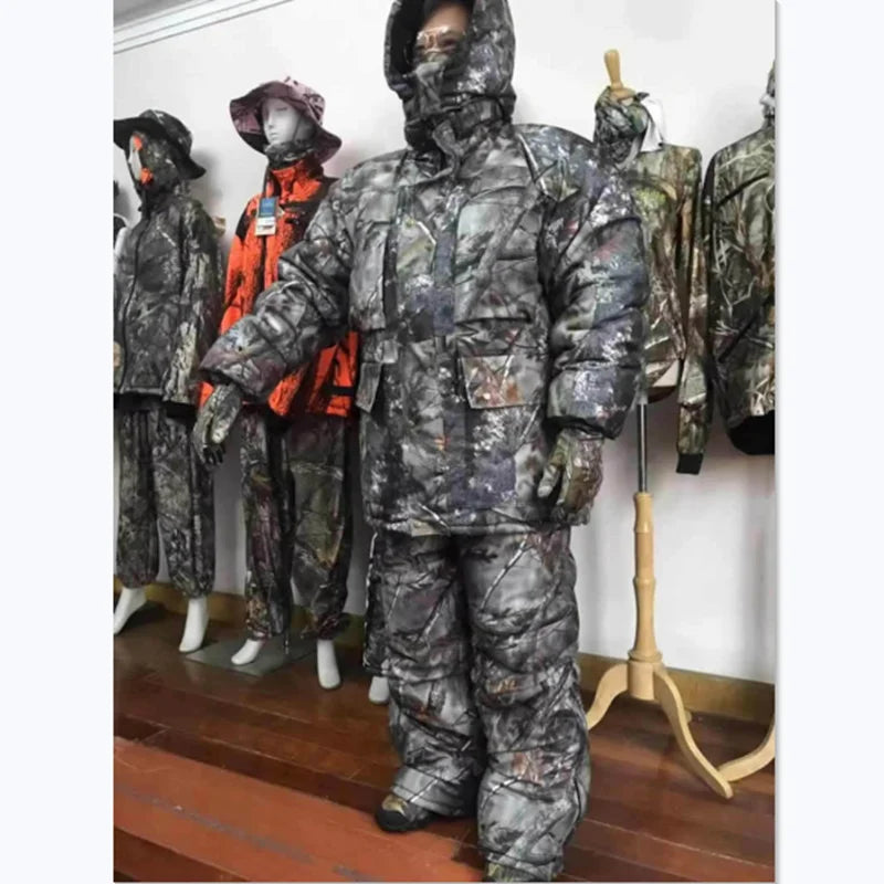 vêtements d'hiver en coton pour la chasse en extérieur