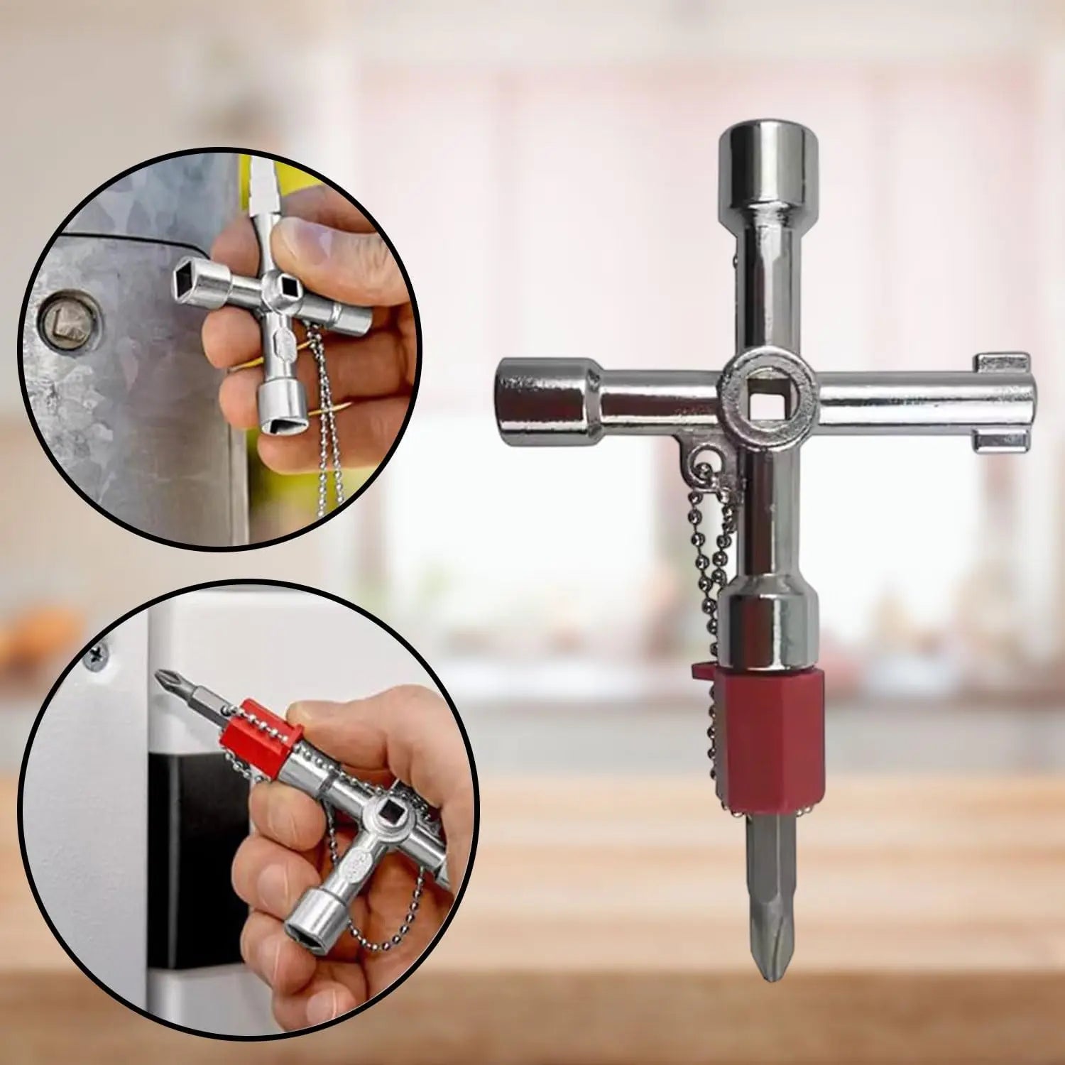 outil multifonction pour installation de vannes