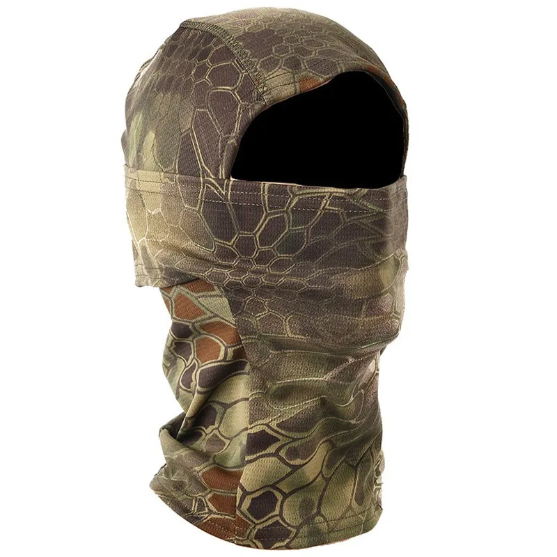 masque extérieur camouflage pour activités de plein air